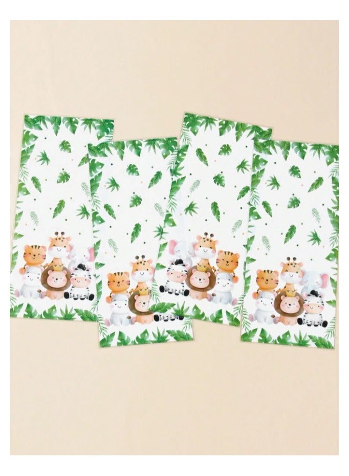 Plastic bags for gift and candy distributions for birthday parties and baby showers, 25 pieces with gold ribbons - Image 5