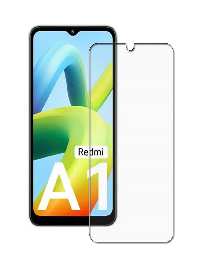 Super Tempered Glass Screen Protector Clear Designed For Xiaomi Redmi A1 Plus Full Screen Coverage And Bubble Free - Image 1