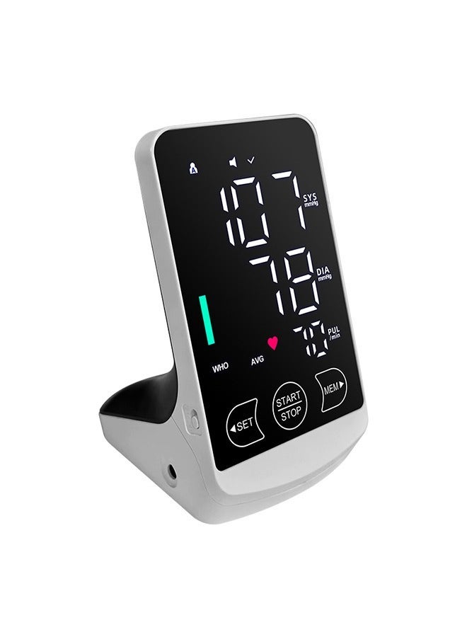 general Digital Upper Arm Blood Pressure Monitor with 2 Users Memory, Adjustable Cuff & Ultra-Clear Large LED Display - Accurate Heart Rate & Blood Pressure Measurement - Image 2