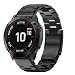Abanen Titanium Watch Bands for Fenix 8 51mm epix Pro 51mm Fenix 6X Fenix 5X Fenix 7X Enduro Quick Fit Wristband Strap with Stainless Steel Buckle for Garmin Tactix DeltaBlack - Image 2