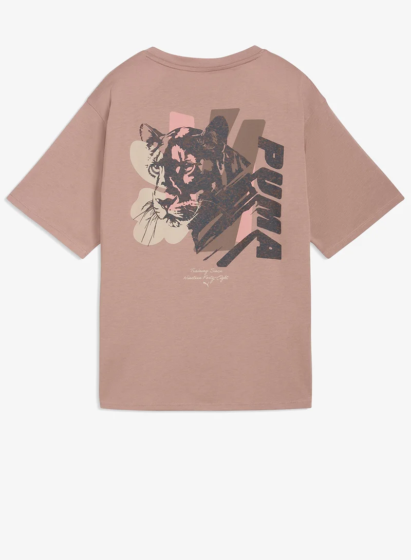 بوما Cat Graphic T-Shirt