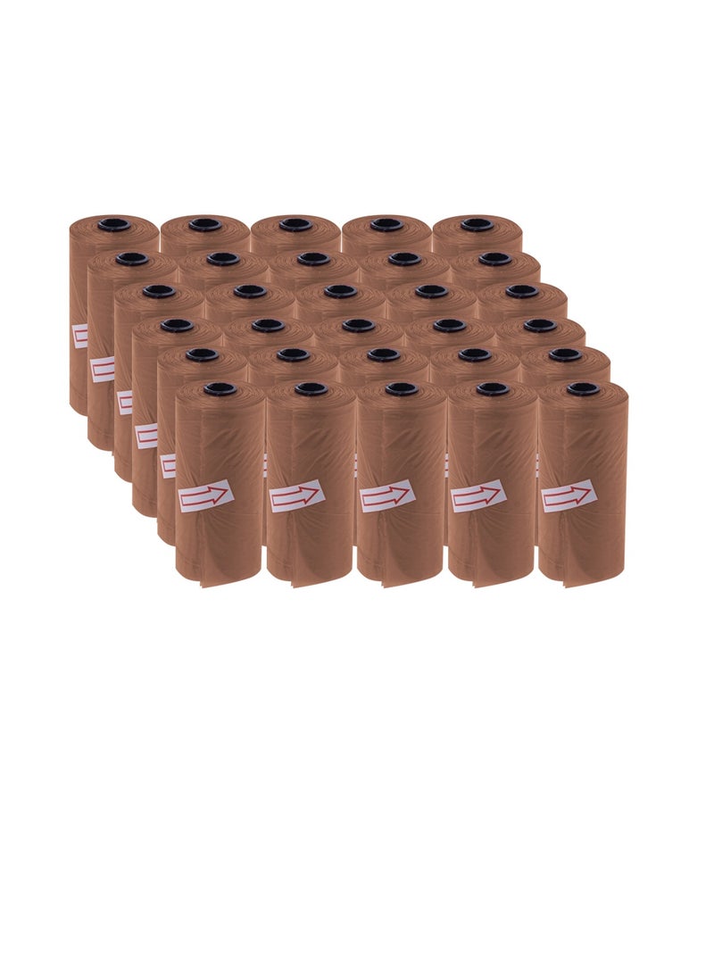 STAR BABiES Star Babies Scented Bag-Pack of 30/450bags - Brown  - Image 1