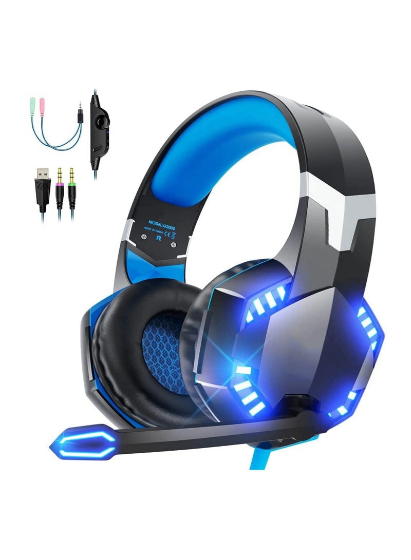 Zoom Plus سماعة رأس سلكية للألعاب Z2000 توضع فوق الأذن مزودة بميكروفون لأجهزة PS4/PS5/XOne/XSeries/NSwitch/PC - Image 1