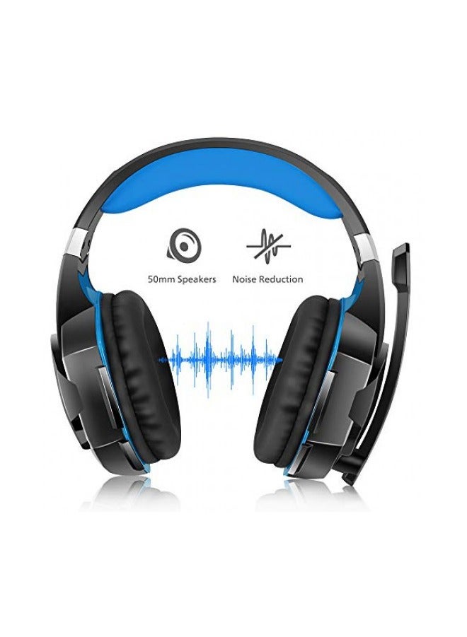 Zoom Plus سماعة رأس سلكية للألعاب Z2000 توضع فوق الأذن مزودة بميكروفون لأجهزة PS4/PS5/XOne/XSeries/NSwitch/PC - Image 2