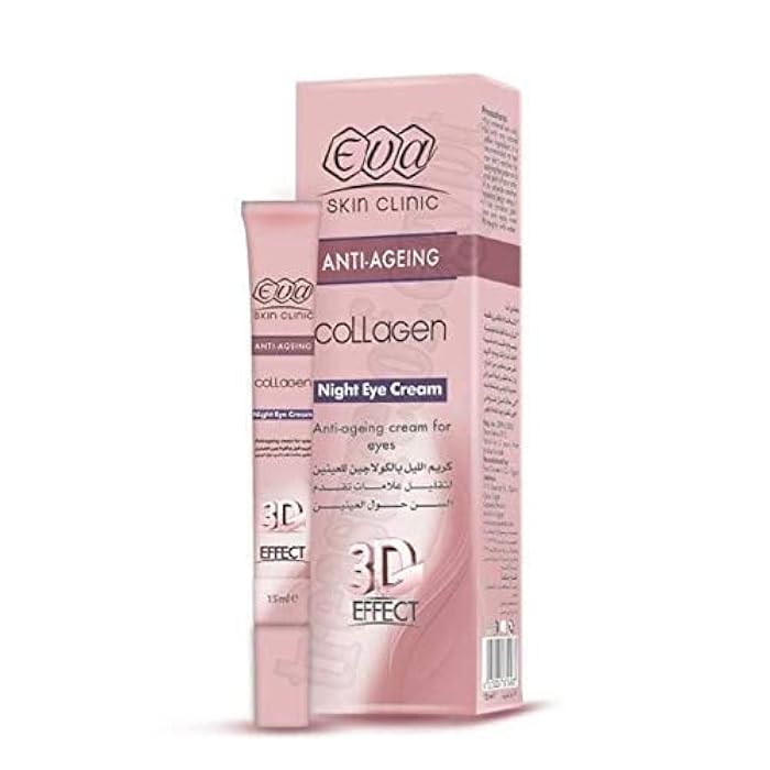 Eva Skin Clinic Anti-Ageing Collagen Night Eye Cream 15 ml - Image 3
