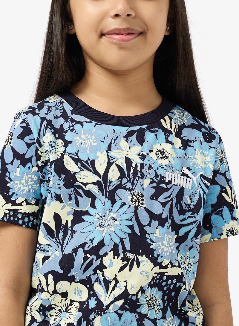 بوما تيشيرت مطبوع بالكامل بطبيعة الشباب الأساسية . - Image 3