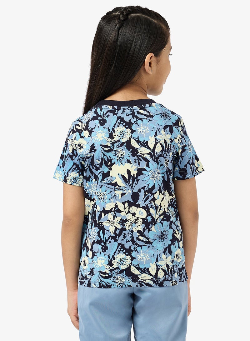 PUMA Youth Essential Nature 2.0 All Over Printed T-Shirt - Image 2