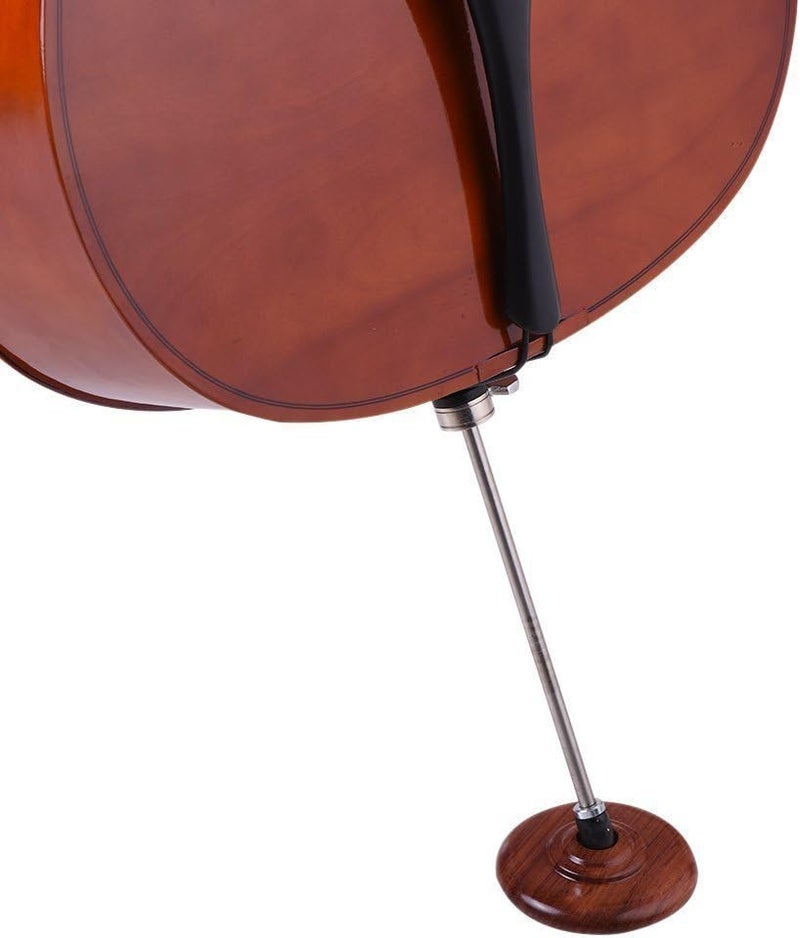 PUNK Real Rosewood Cello Endpin Rest with Hard Rubber Mat Anti-Slip (1A) - Image 3