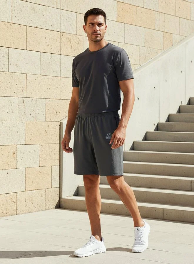 Kappa Kappa Regular Fit Shorts with Mesh Panel