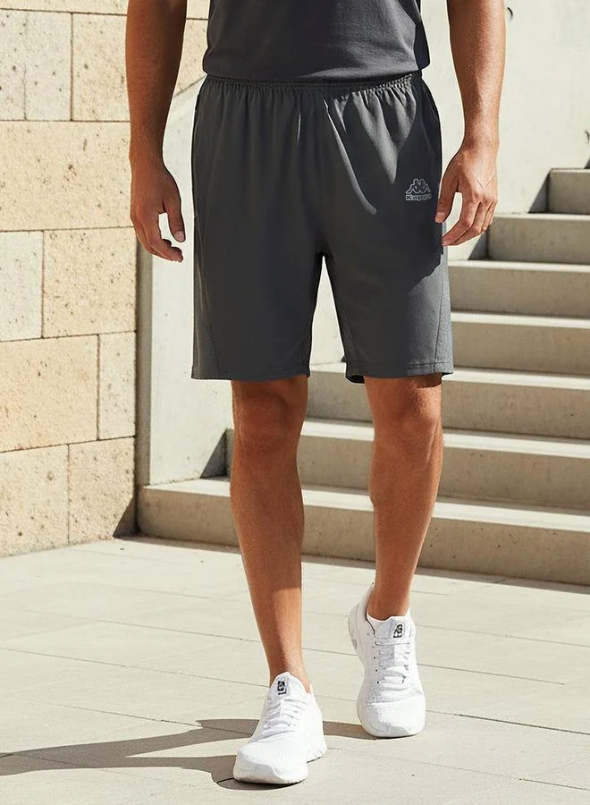 Kappa Kappa Regular Fit Shorts with Mesh Panel