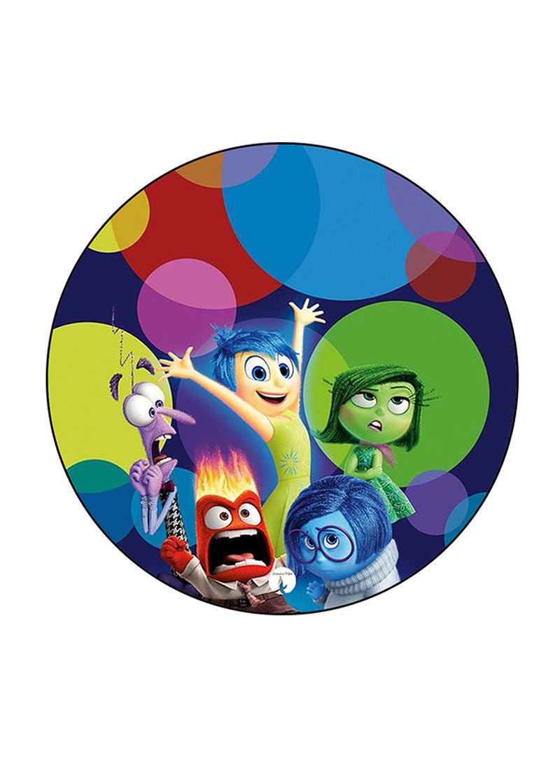 RKN Disney Character Printed Fridge Magnet Round  Multicolour - Image 1