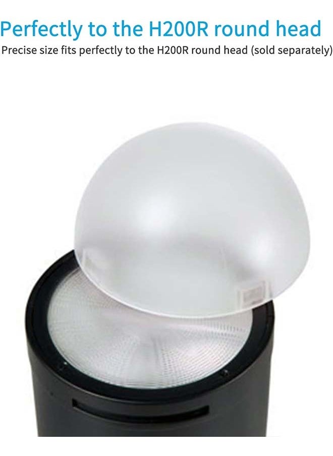Godox - Godox AK-R11 Diffuser Dome for Godox V1 V1pro Round Head Flash for Godox AD100Pro / H200R - Image 1