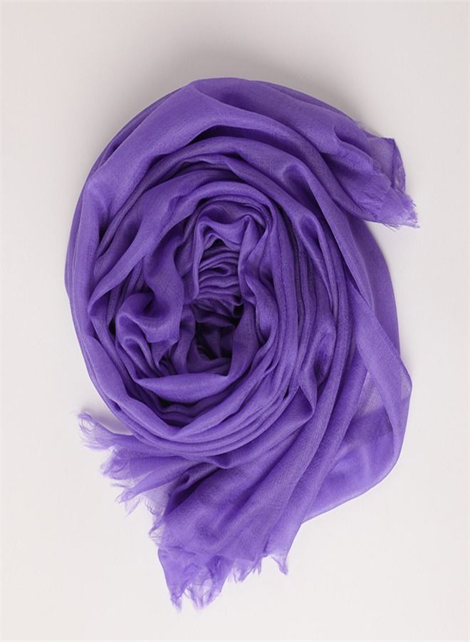 Loquat Solid Light Sunscreen Cashmere Scarf  - Image 2