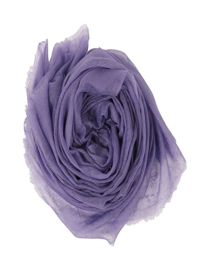 Loquat Solid Light Sunscreen Cashmere Scarf  - Image 4