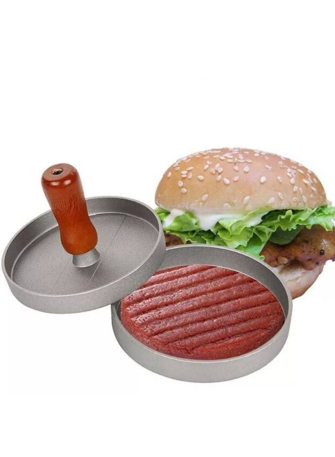 مكبس برجر، شكل دائري. - Image 1
