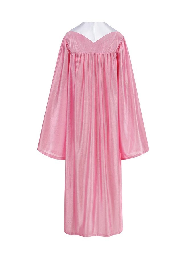 HAPNBCELE Kids Shiny Graduation Cap and Gown 6 Pcs Set Printed Style with 2026 2027 Tassel, CertificateKindergarten & Preschool Ceremony Gifts for Boys Girls (Pink, 27) - Image 2
