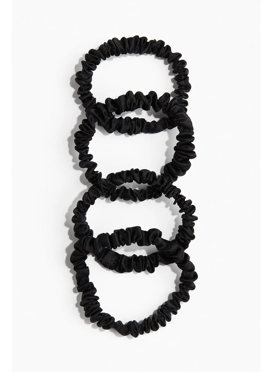 H&M 4-Pack Silk Scrunchies