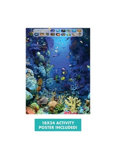 The Young Scientist Ocean Animal Card Games, 4 Card Games in 1, Matching, Bingo, Memory, Trivia, Hands-On Educational STEM Fun for Age 5 and Up, Kids Card Games