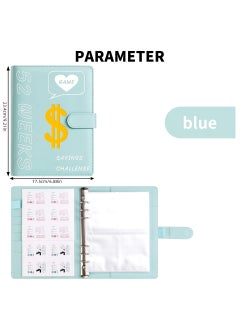 Y&D 52 Weeks Savings Challenge Binder Plan Notebook Budget Binder With Stickers  - Image 3