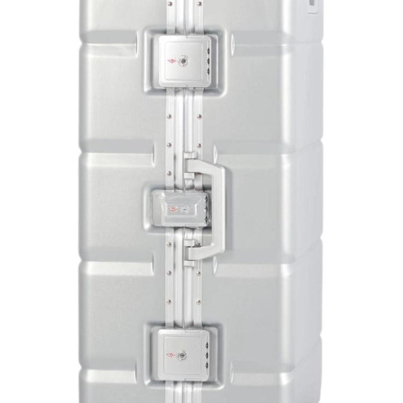 Aviator Luxury Aluminum Luggage Set - 3 Pieces with Modern Design and Maximum Security - Image 5