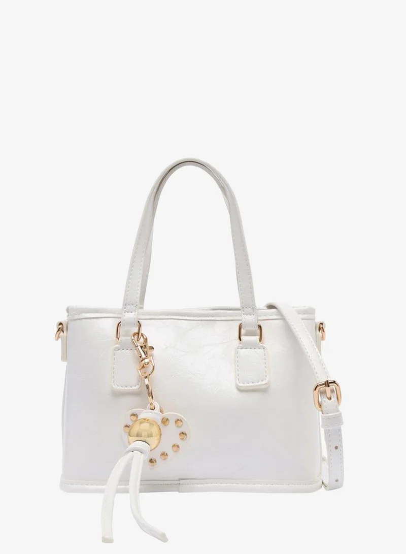 فلورا بيلا من شو إكسبرس Textured Tote Bag With Detachable Strap
