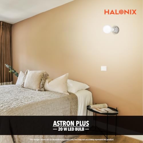 Halonix 20W Led Bulb | Cool Day Light (6500K)| Base- B22 | Energy Efficient | Surge Protection | Pack of 4 - Image 3