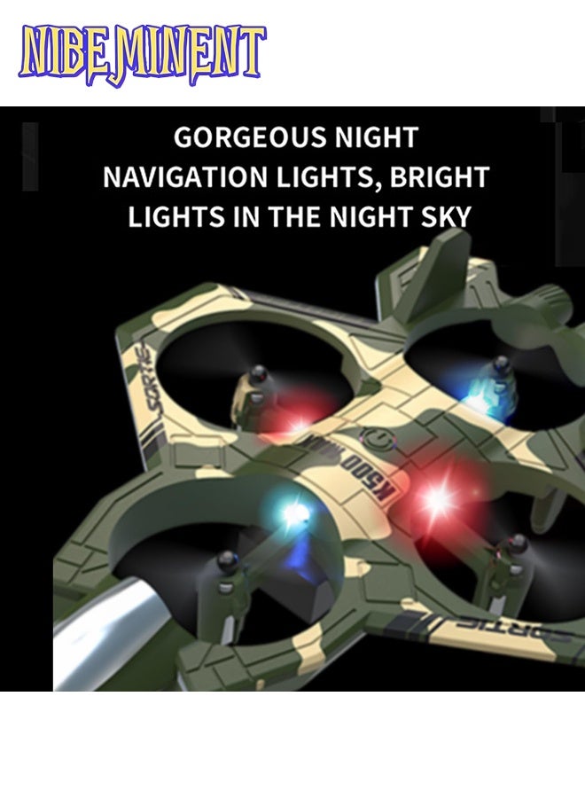 NIBEMINENT K500MAX RC Drone with 360° Flips, Throw Start, Altitude Hold, One-Key Speed Switch, Crash Resistant Design, RGB Lights, Headless Mode, 6-8 Minute Battery Life, 3m/s Max Speed, Usb Charging, Outdoor Flying, Stunt Enthusiasts, Drone For Flying - Image 5