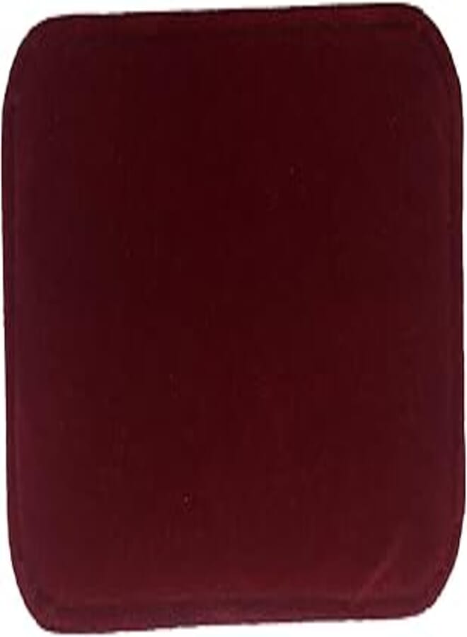Jewelry box - Plush cloth - Maroon