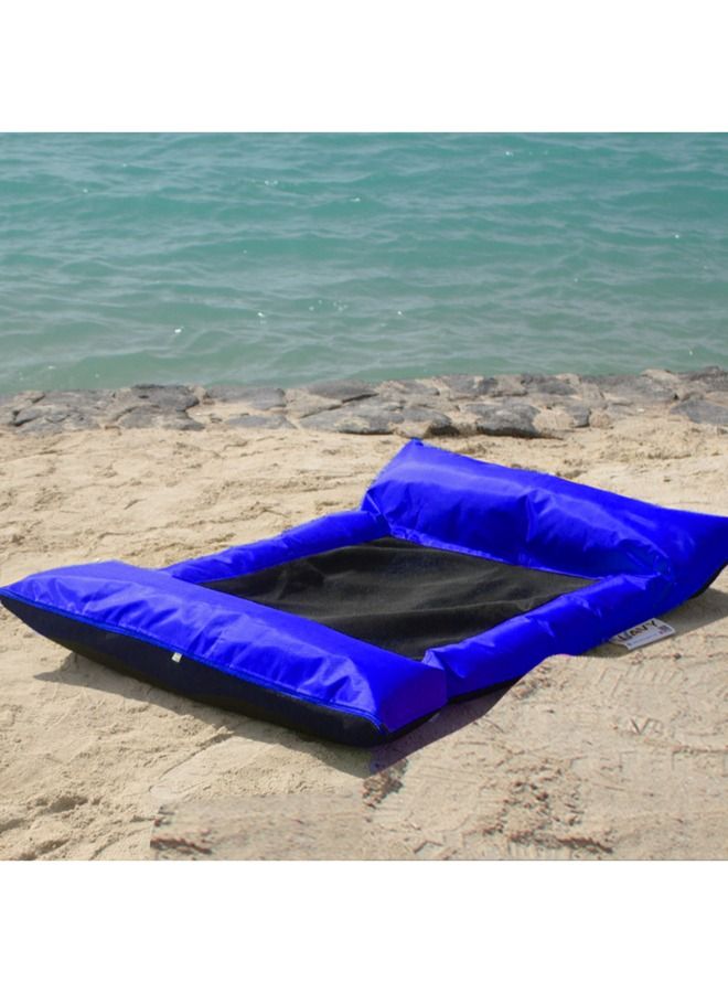 Wavy Floating Mat - Blue - Image 1