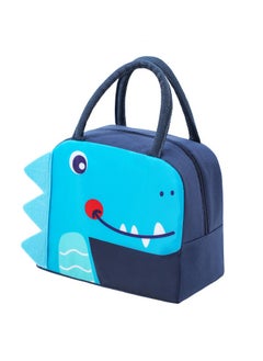 Blue dinosaur bag