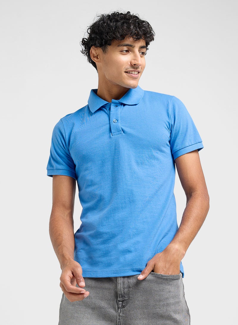 سفنتي فايف تيشيرت بولو أساسي - Image 1