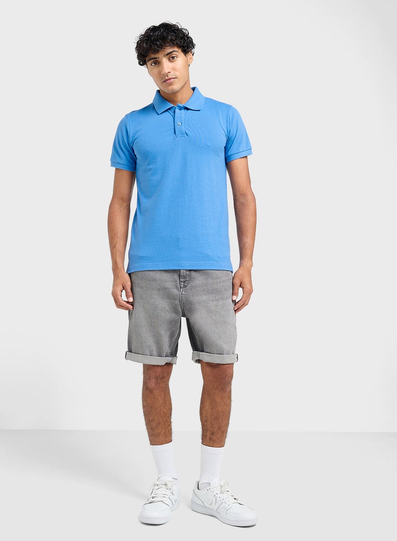 سفنتي فايف تيشيرت بولو أساسي - Image 4