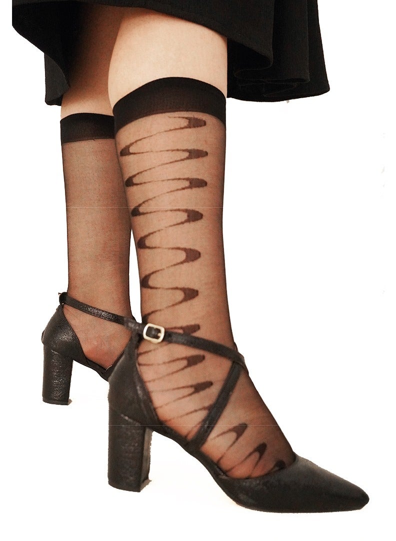 Silvy ( jacquard knee high code v13 )