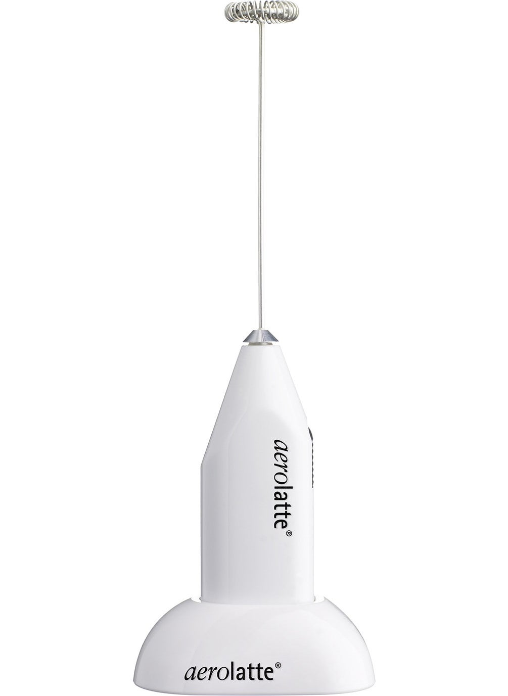 Original Non-Steam Coffee / Milk Frother with Stand, White