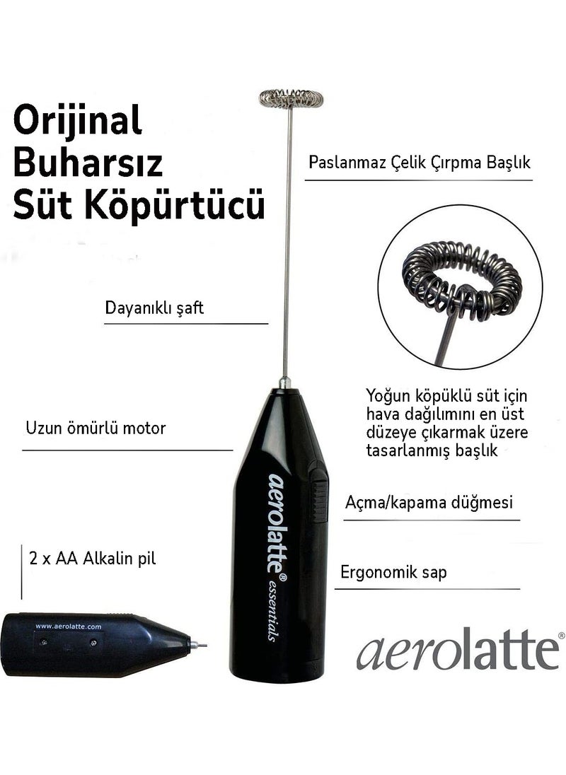 aerolatte - Original Non-Steam Coffee / Milk Frother with Stand, White - Image 1