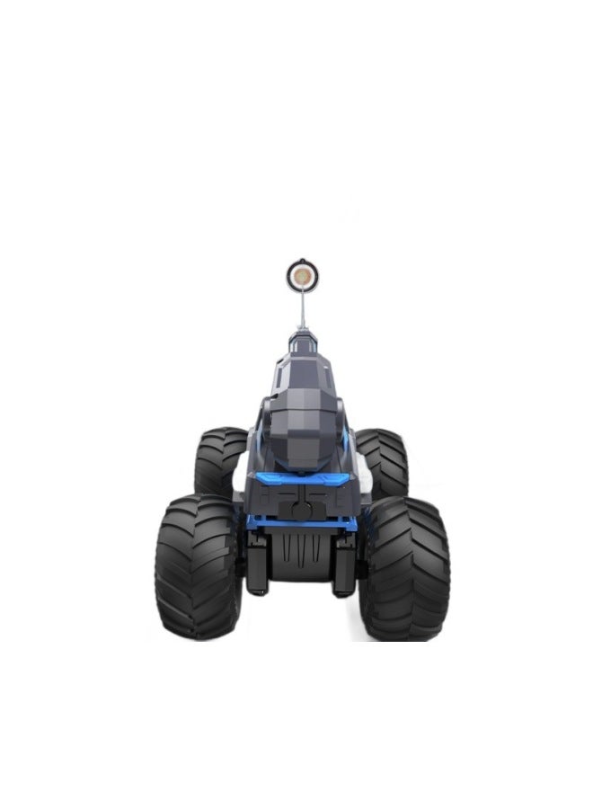 Amphibious Remote Control Car Automatic Water Absorption Launch Boy Interactive Four-wheel Drive Off-road Vehicle Climbing Summer Car Toys-Color:Blue - Amphibious Off-road Vehicle - Independent Water Tank - Empty Water Absorption Rack - Anti-clogging - Large Wheels  - Image 4
