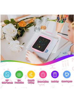 Arabest LCD Writing Tablet for Kids Colorful 10 Inch, Learning Educational Toddler Toys Gift for 3 4 5 6 7 Year Old Girls Boys, Electronic Drawing Doodle Pad Board (Pink)  - Image 3