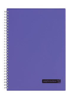 Maruman Sept Couleur 3-Piece Septcouleur Notebook B5 Size Purple  - Image 2