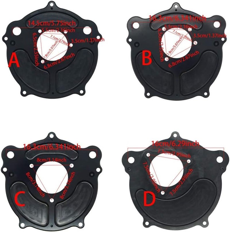 Wivplex Intake Air Cleaner Filter for Harley Motorcycles - Image 2