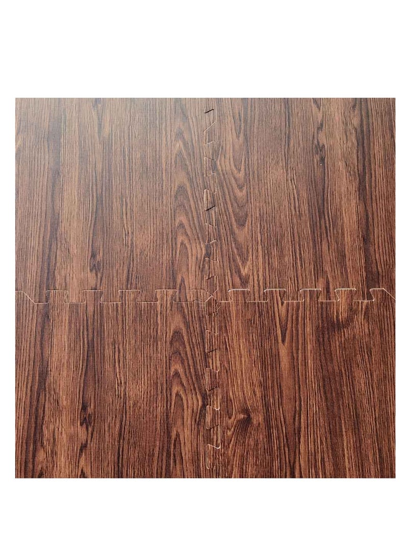 Bumble & Bird - Baby Playmat Tiles - 6pcs - Dark Walnut - Image 3