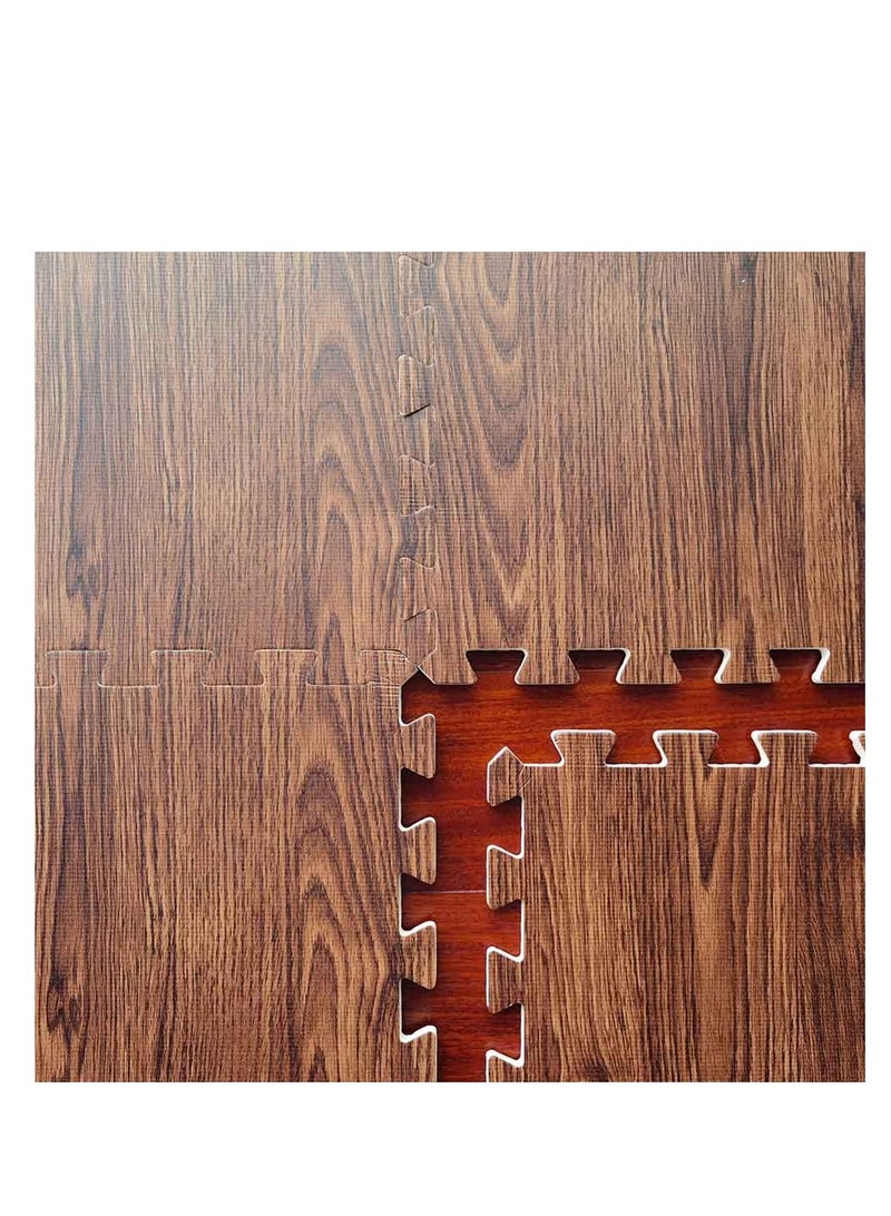 Bumble & Bird - Baby Playmat Tiles - 6pcs - Dark Walnut - Image 4