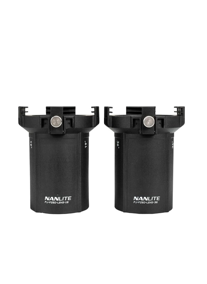 NANLITE Nanlite 36° Interchangeable Lens for The Forza 60 and 60B Projector Mount  - Image 5