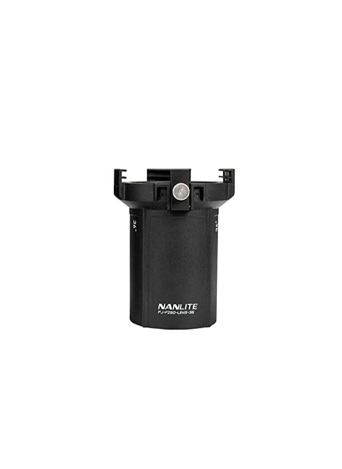 NANLITE Nanlite 36° Interchangeable Lens for The Forza 60 and 60B Projector Mount  - Image 2