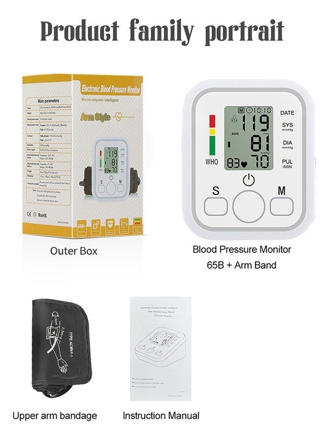 Super ZYouth Automatic Upper Arm Blood Pressure Monitor Dual Users x99 Readings Health Blood Pressure Machine for Home Use  - Image 5