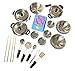 MAGIKON Miniature Toy 17Piece Stainless Steel Pots and Pans Set MAGIKON Pretend Play Kitchen Cooking Utensils Toy - Image 2