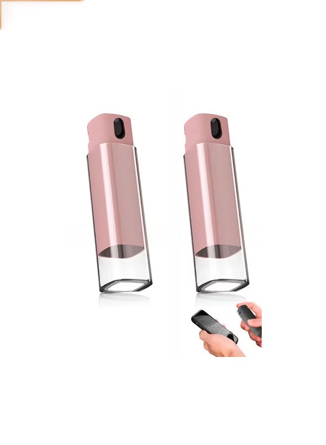 Taimi 2-Pcs All-in-One Touchscreen Cleaner, Spray and Built-in Microfiber Cloth with Clear Protective Case, Screen Cleaner for All Phones, Laptop and Tablet - Pink - Image 1
