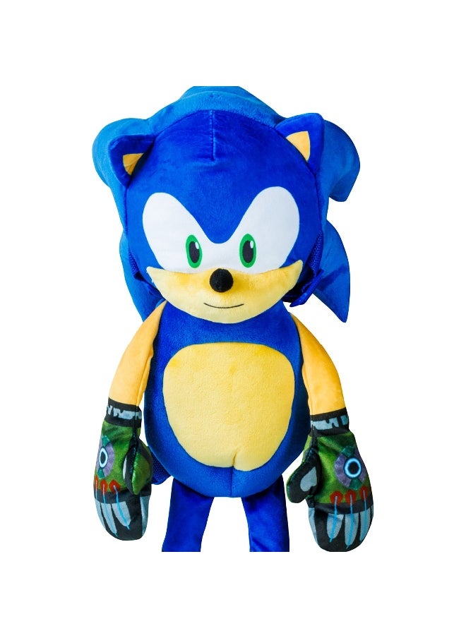 SONIC Sonic Prime Plush Backpack (27.94 cm) for Boys  - Image 2