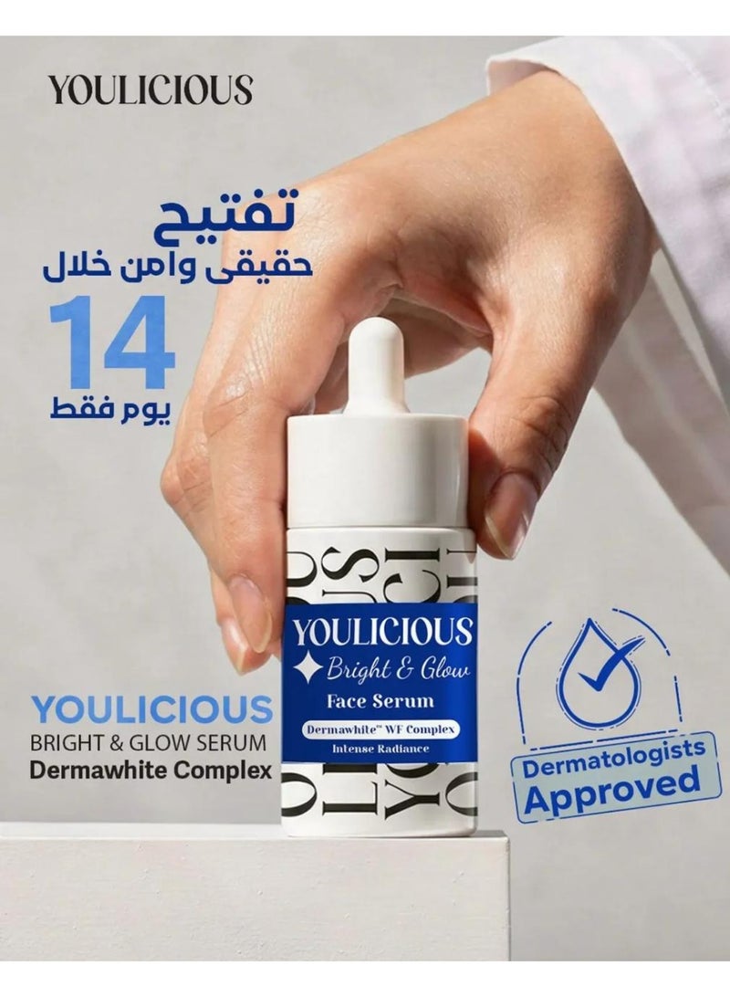 Youlicious Bright & Glow Face Serum with Dermawhite WF Complex for Skin Brightening - Image 3