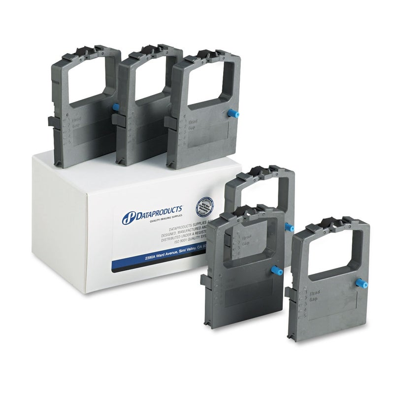 Dataproducts شريط معالجة متوافق لطابعات أوكيدا 182/320/390 (عبوة 6)