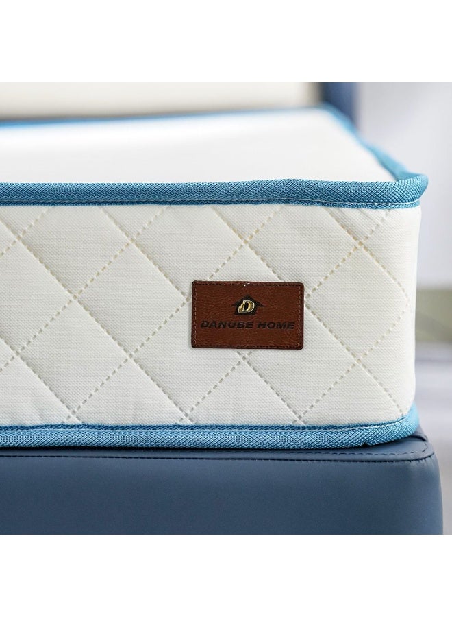 DANUBE HOME مرتبة سرير بطابقين بنل الربيع | شعور متوسط الصلابة | مرتبة مفردة | توازن العمود الفقري لتخفيف الضغط | 90x200 سم | سمك 15 سم - Image 1
